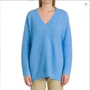 GANNI Light Blue Wool Sweater Size Small